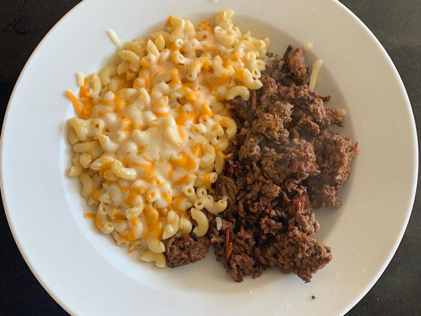 Ground Beef with Mac