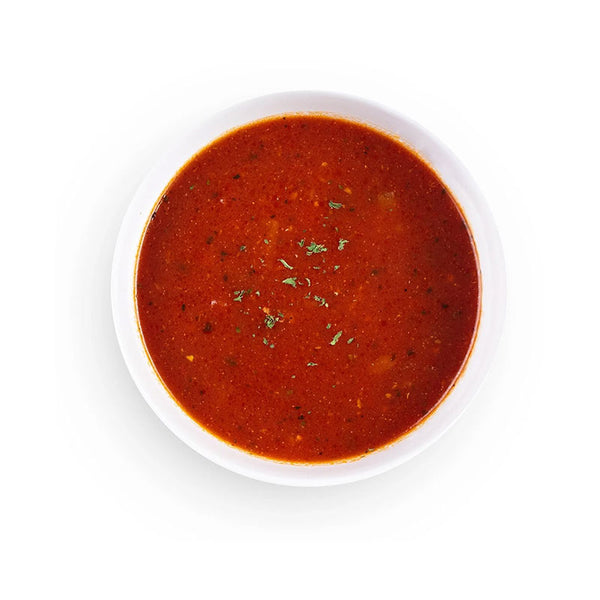 KETO Tomato & Basil Pesto Soup