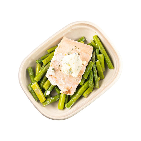 Keto Garlic Butter Salmon with Vegetables